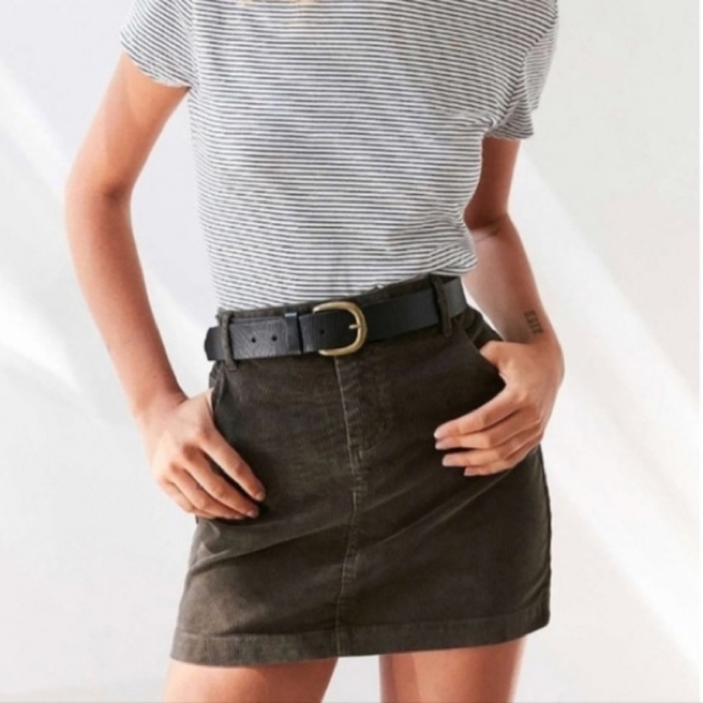 Corduroy skirt